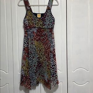 Hand Jive  print dress XS